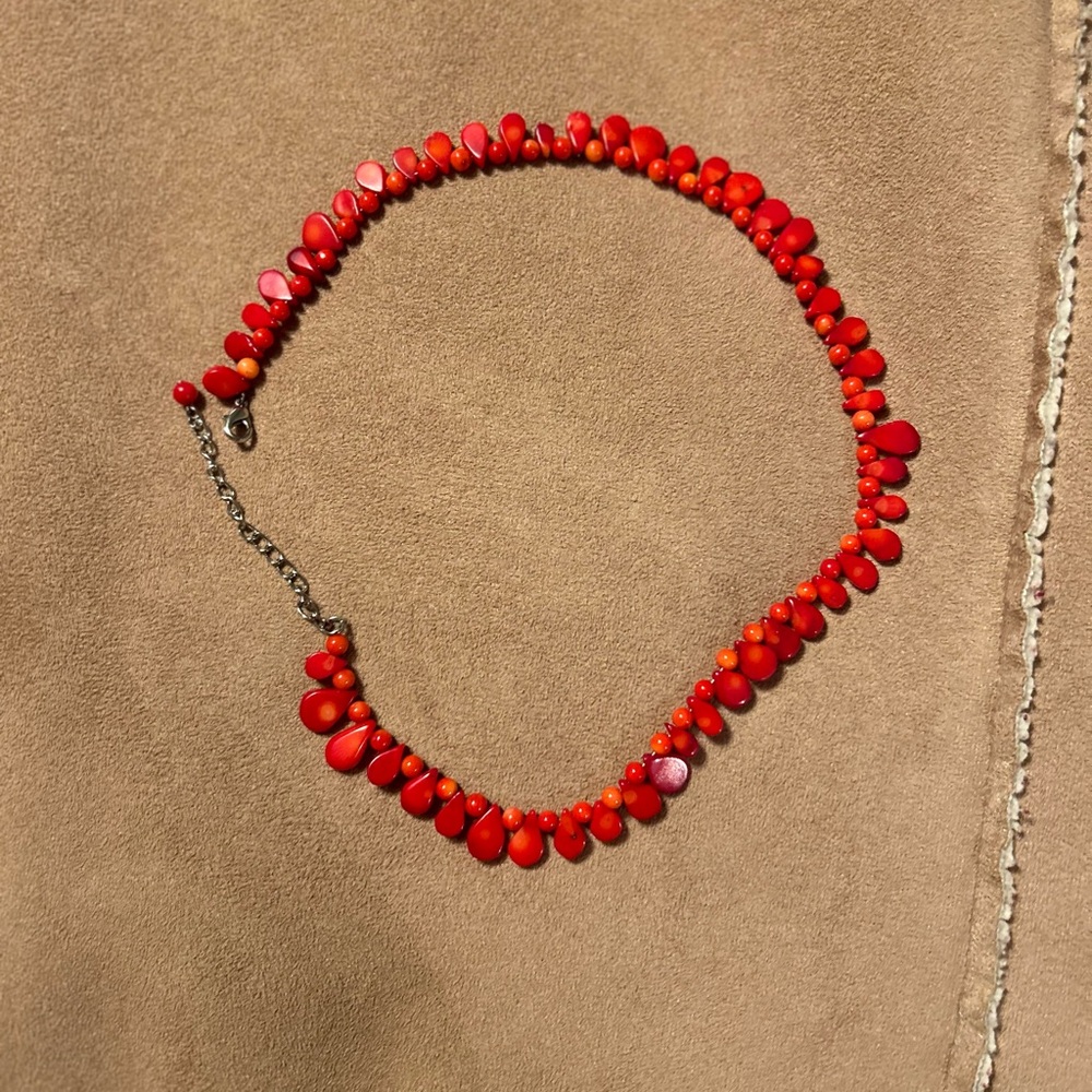 Red Coral necklace